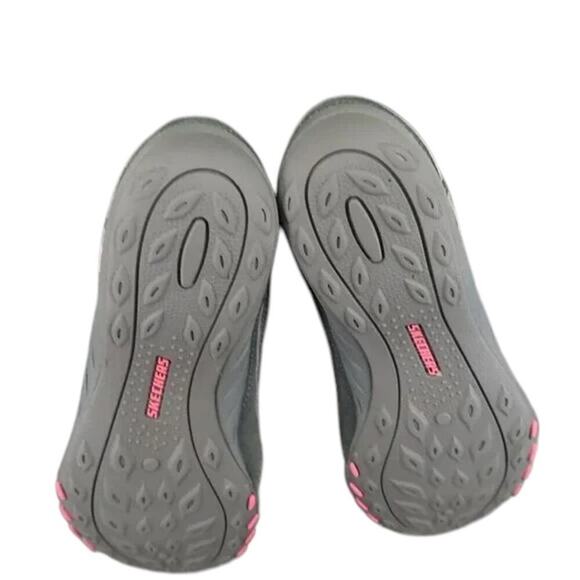 Skechers Shoes Womens 9.5 Sneaker Slip On Casual Weekender Comfort Active Gray - Picture 14 of 14